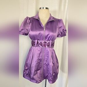 Y2k Bebe Satin Bubble Dress Size Large